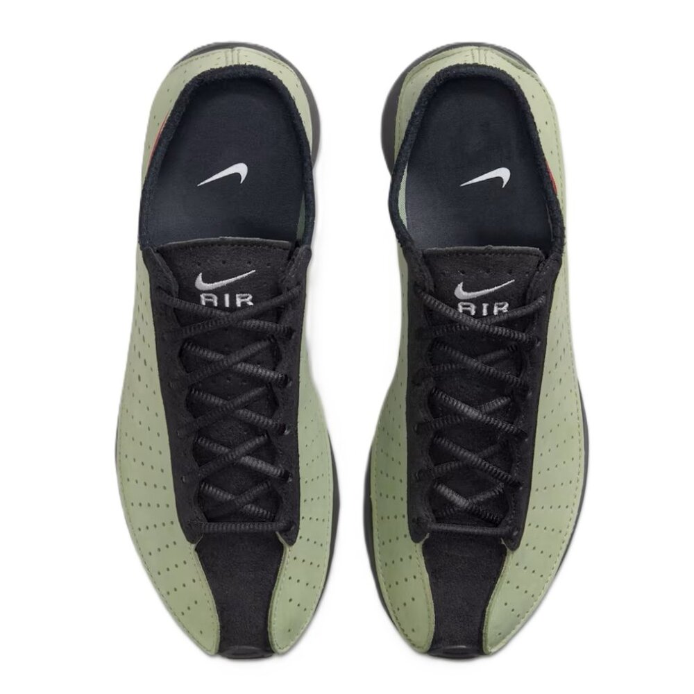 New Women's Nike Air Superfly Running Shoes Oil Green/Black - Picture 5 of 10